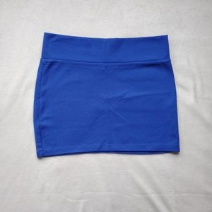 🌿 Love Culture Cobalt Blue Mini Skirt | S